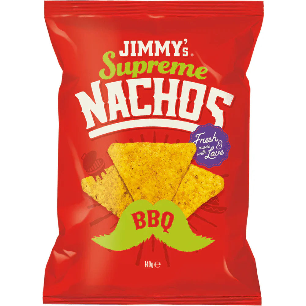 Nachos barbacoa supremos de Jimmy