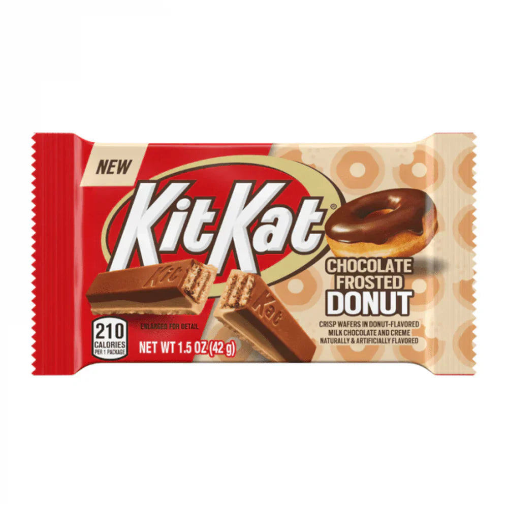 Kit Kat Chocolate Frosted Donut