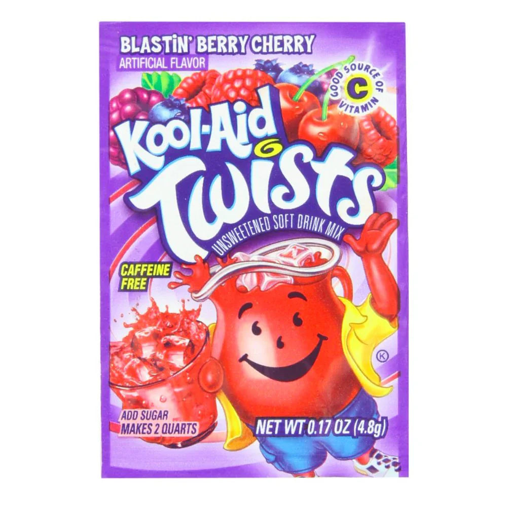 Sachet Kool-Aid Blastin Berry Cherry