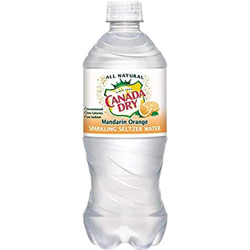 Bouteille de mandarine Canada Dry