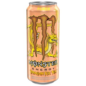 Té helado Monster Energy Dragon Pêssego Brasil