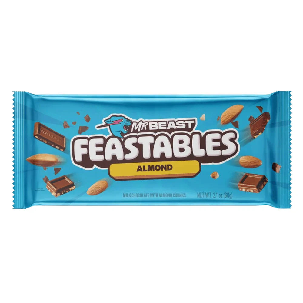 Mr Beast Feastables Chocolate Almond