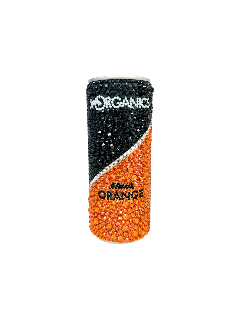 Red Bull Rhinestone Black Orange Organics Edition