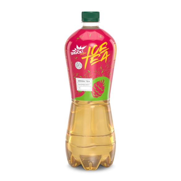 Botella Big Shock Ice Tea Frambuesa