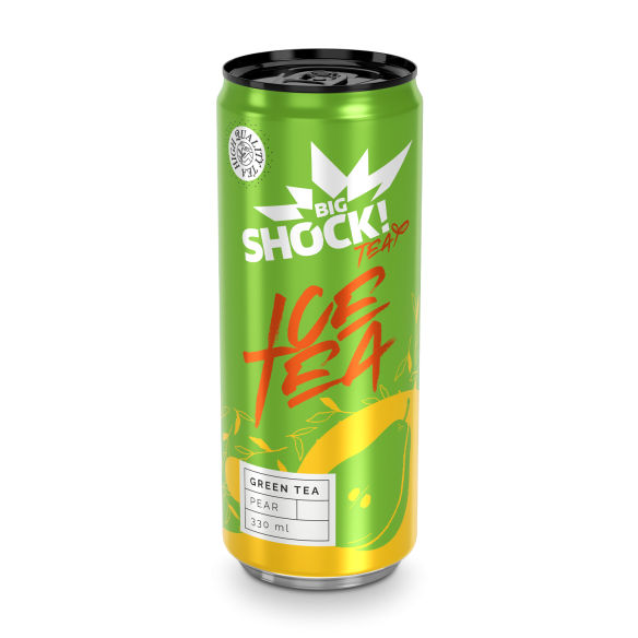 Té helado Big Shock con pera
