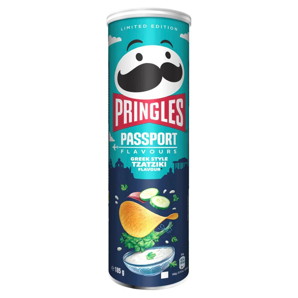 Pringles Chips Passport Greek Style Tzatziki