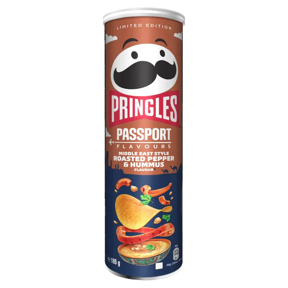 Pringles Middle East Style Roasted Pepper & Hummus
