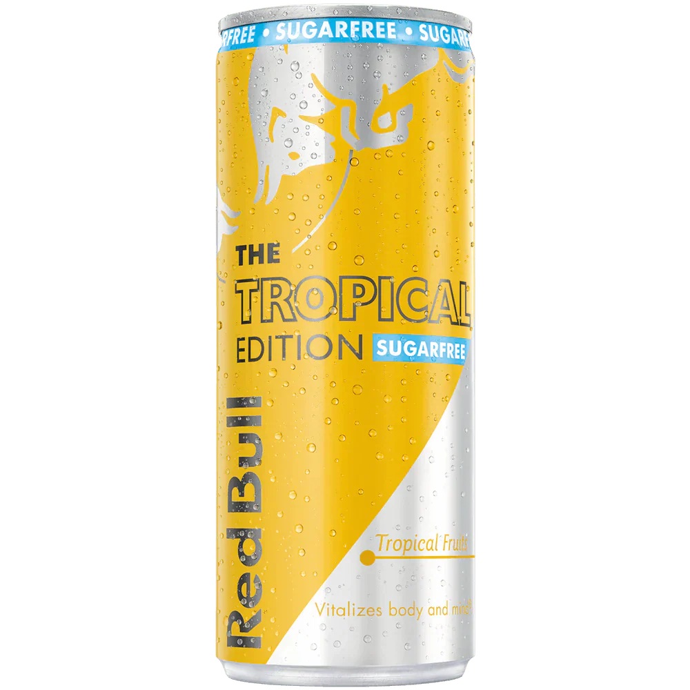 Red Bull Energy Zero Drink Tropical