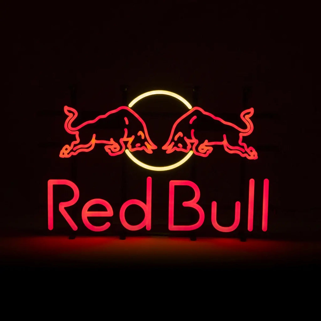 Lámpara luminosa Red Bull Energy 52 x 35 cm Neón LED