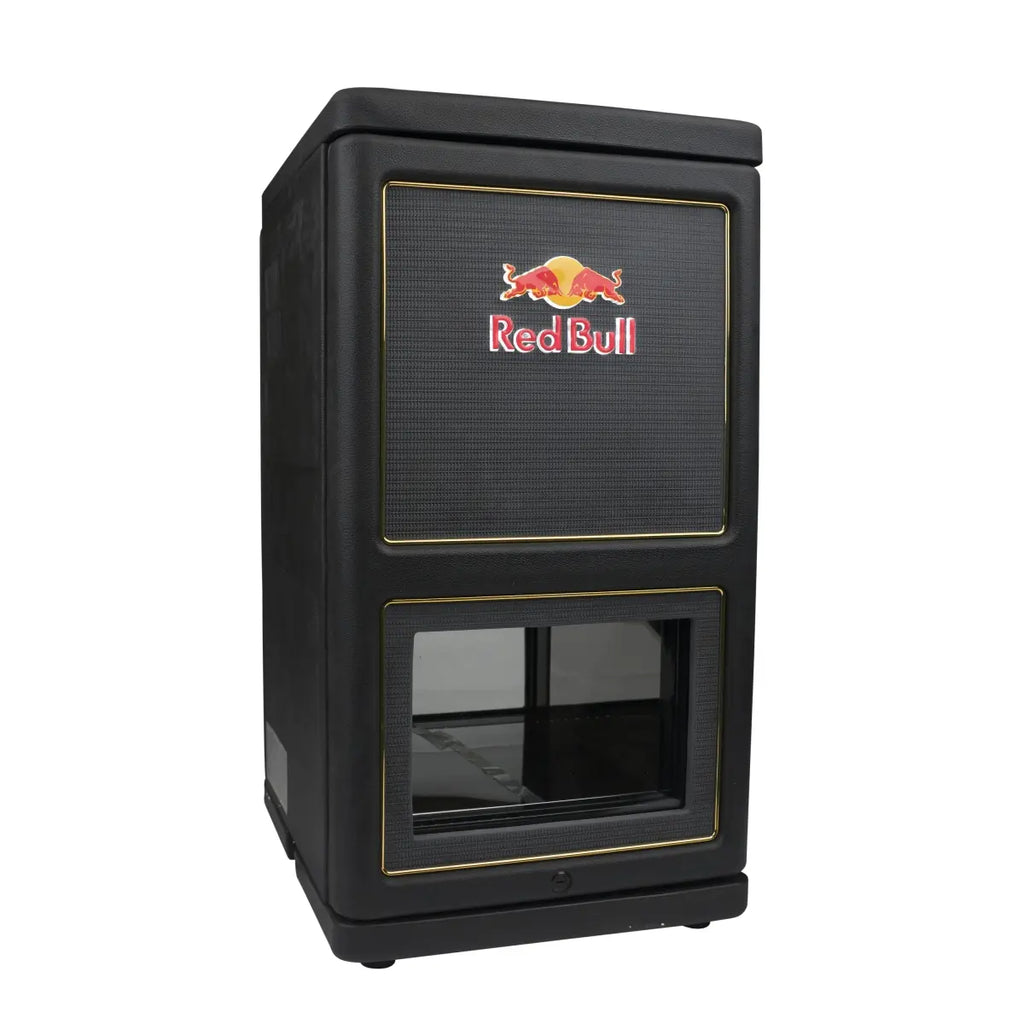 Frigo Red Bull DJ Cooler Amplifier Fridge LED Gastro