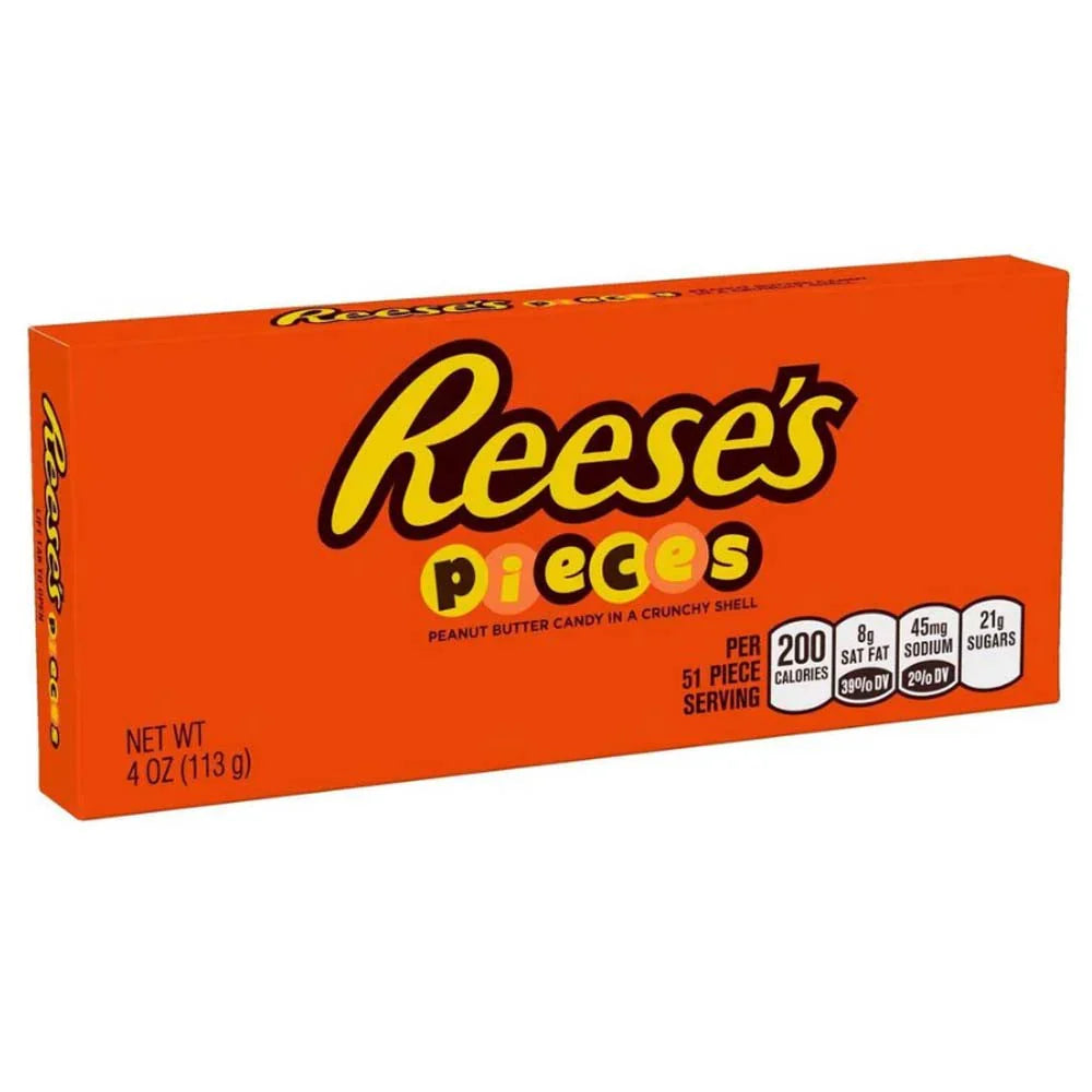 Reese's Pieces Peanut Butter Crunchy Shell Box