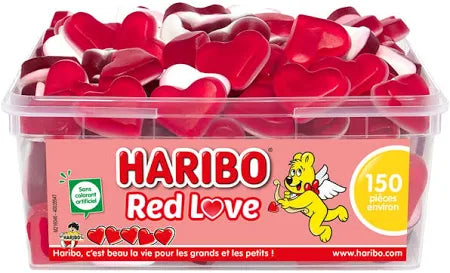 Bombón Haribo Red Love 1,1 kg