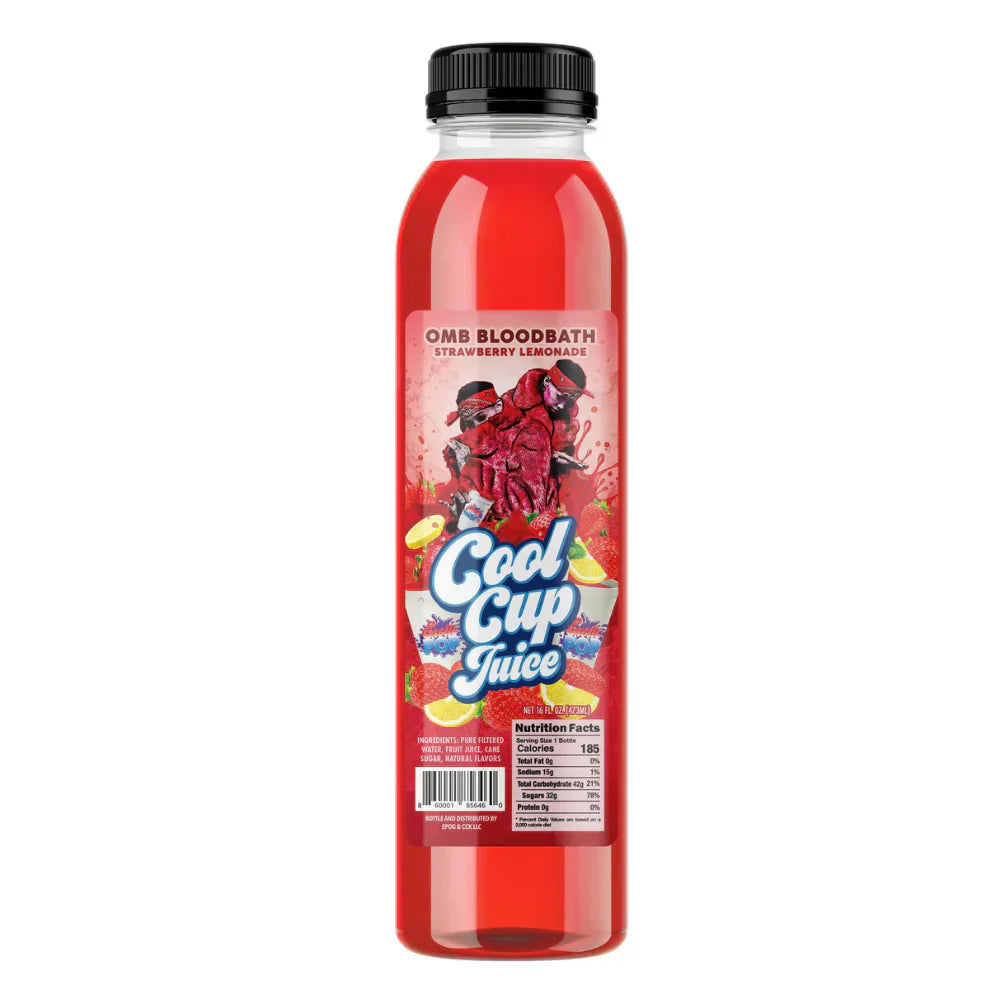Exotic Pop x Cool Cup Juice OMB Blood Bath Limonada de fresa
