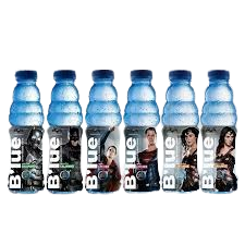 B'lue Water Based Drinks Super Heros-500ml.