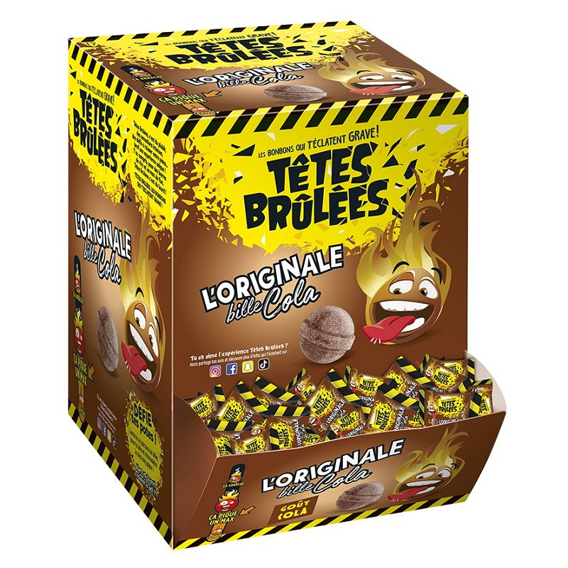 Têtes brulées billes Paint Cola - boîte de 300