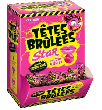 Têtes brulées billes Star - boîte de 300