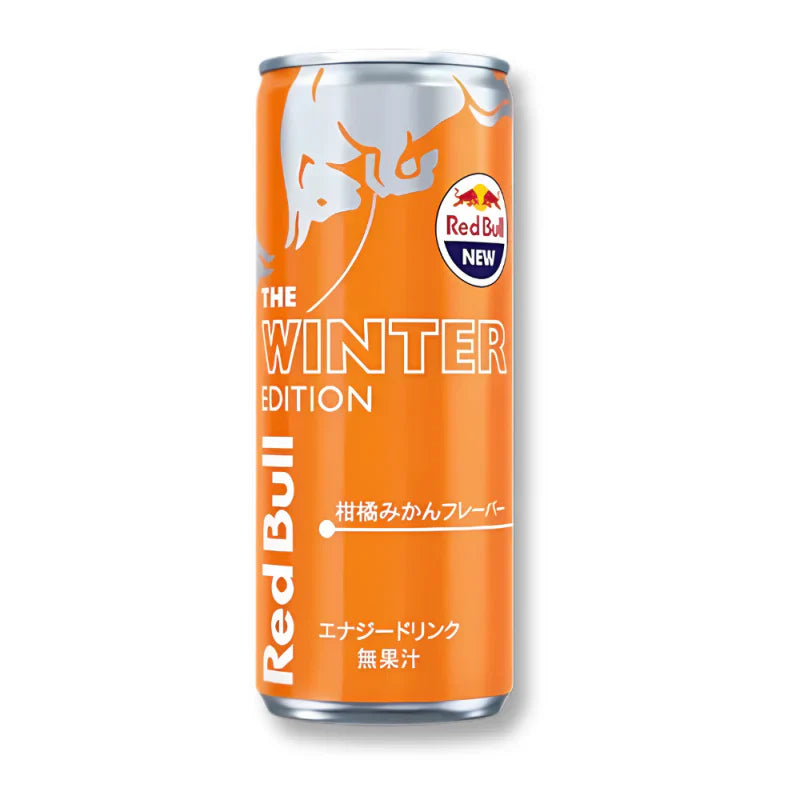 Red Bull Citrus Orange Japan