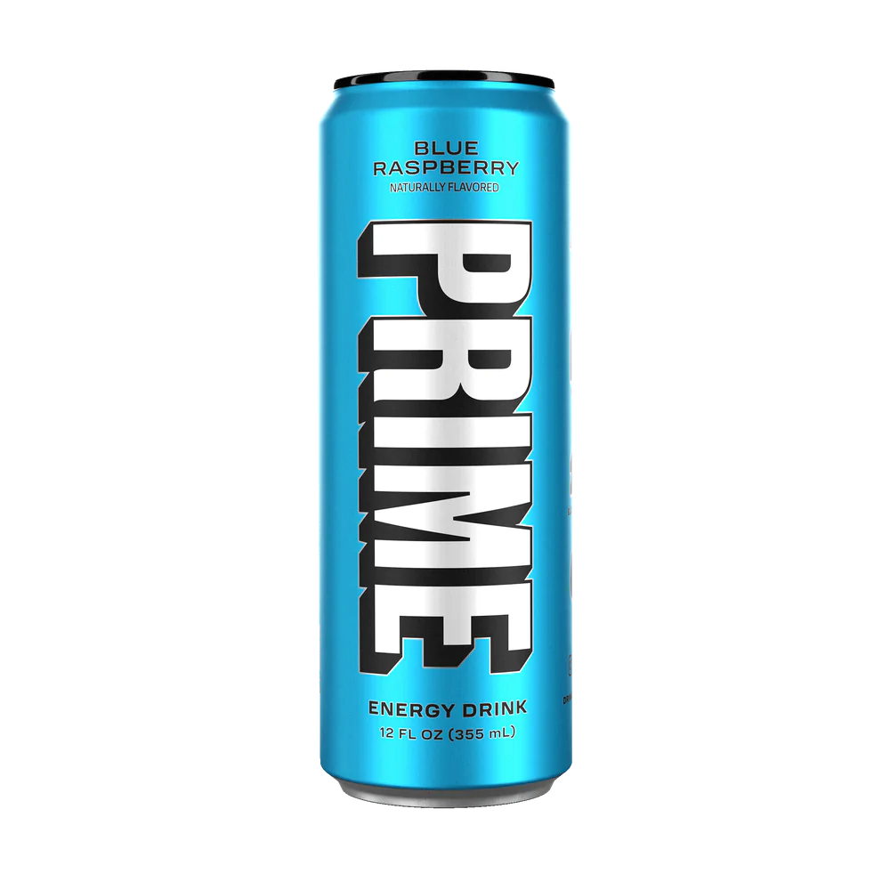 Prime Cans Blue Raspberry