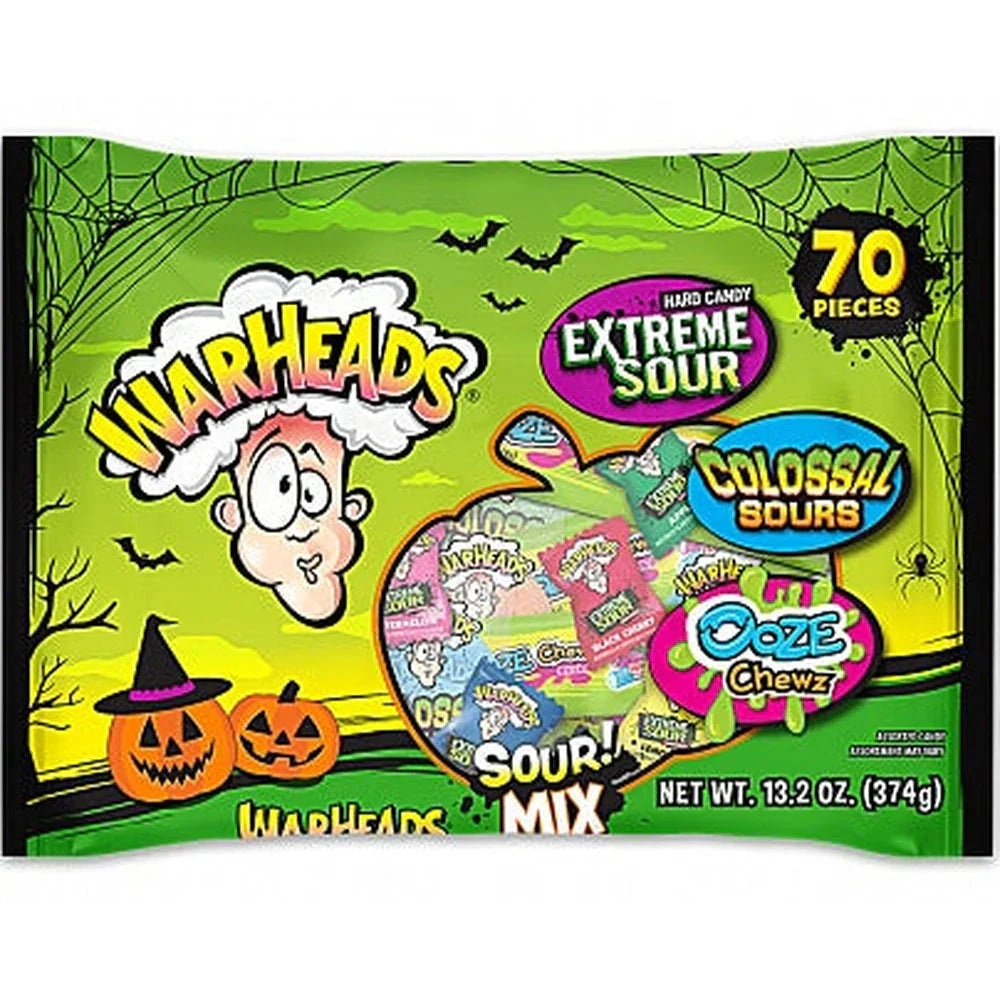 Mélange acidulé pour Halloween Warheads