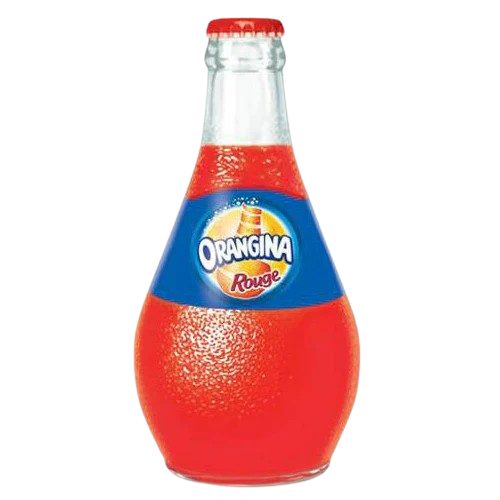 Orangina Rouge 25 cl verre .