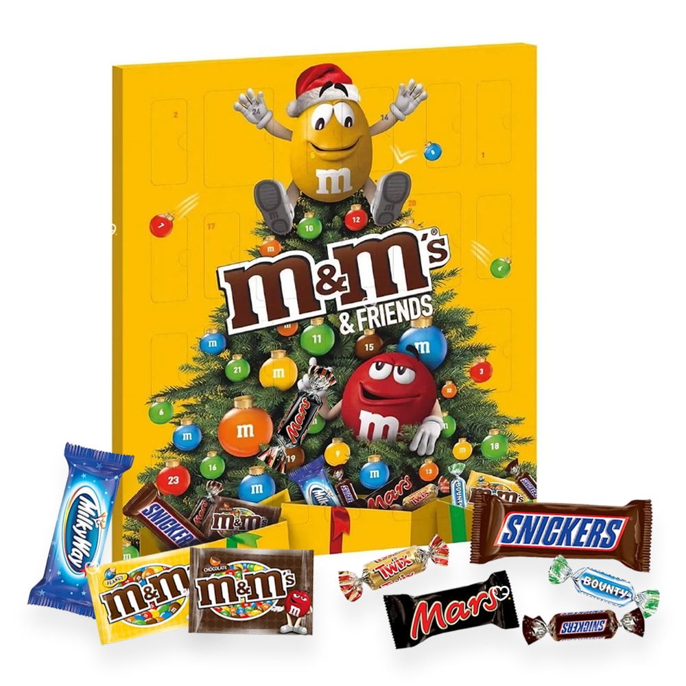 Calendrier de l'Avent M&M's Friends 2025