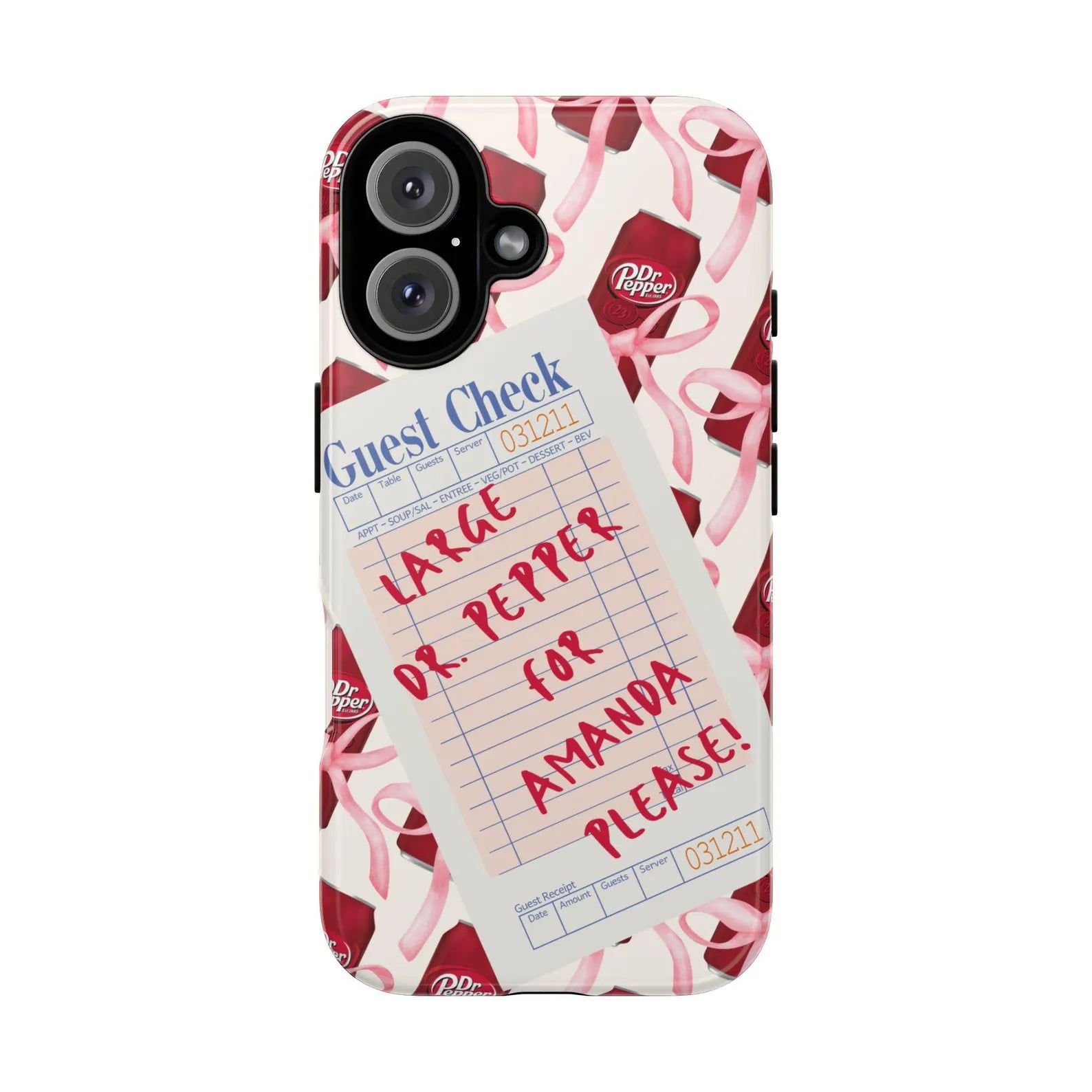 Coque iPhone Dr Pepper 