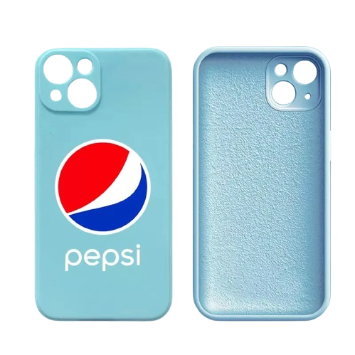 Coque iPhone Pepsi Bleu