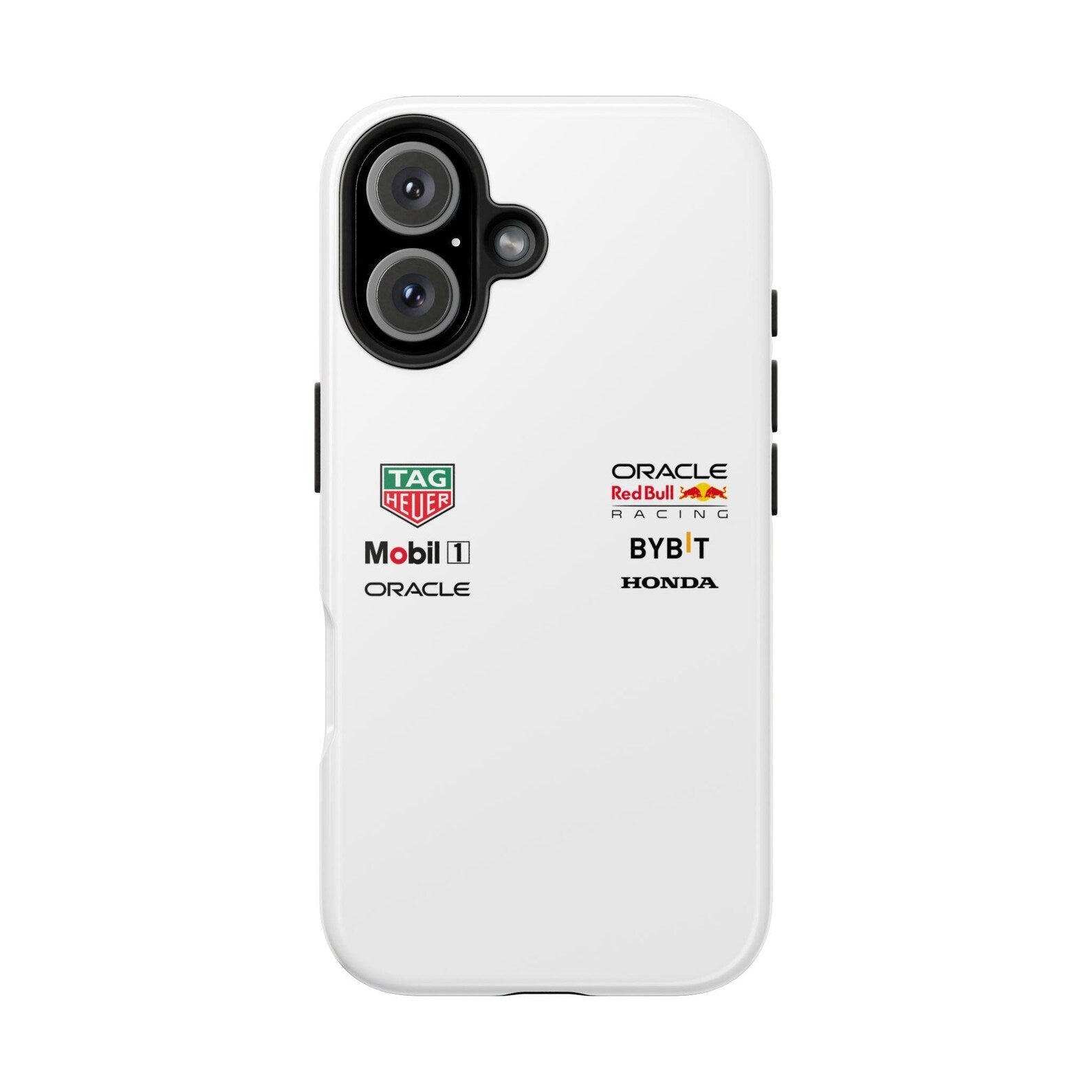 Coque iPhone Red Bull BLanc