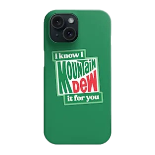 Coque iPhone Mountain Dew